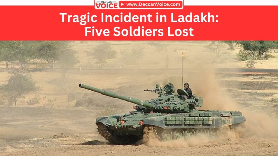 Tragic Incident in Ladakh: Five Soldiers Lost