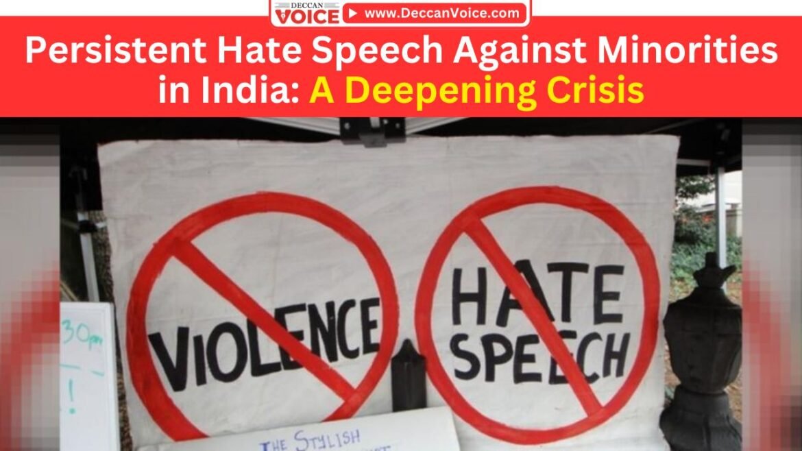 Persistent Hate Speech Against Minorities in India: A Deepening Crisis