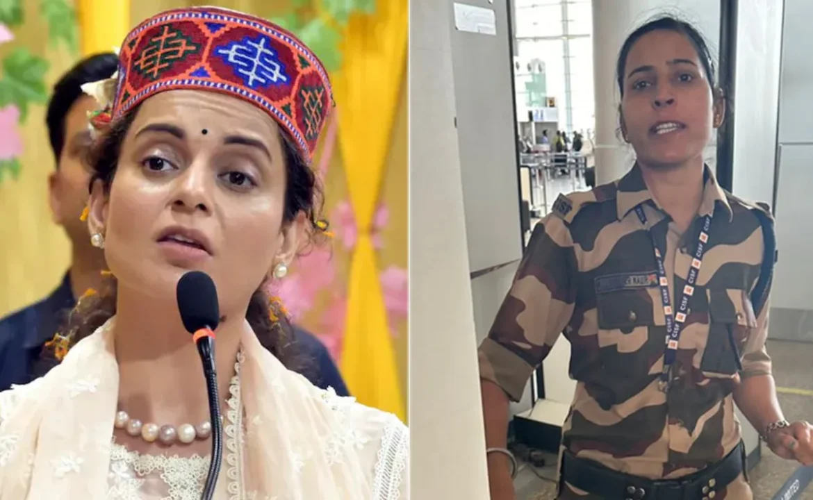 Kangana Ranaut Allegedly Slapped by Security Staff at Chandigarh Airport - Deccan Voice