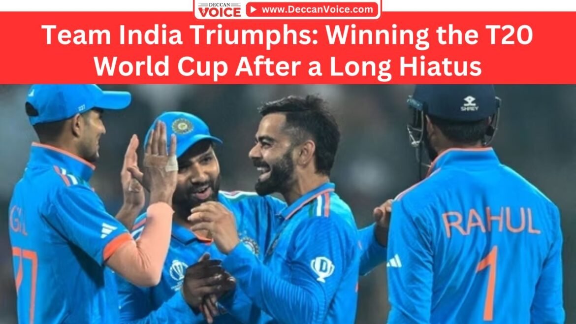 Team India's victory in the T20 World Cup - deccanvoice.com