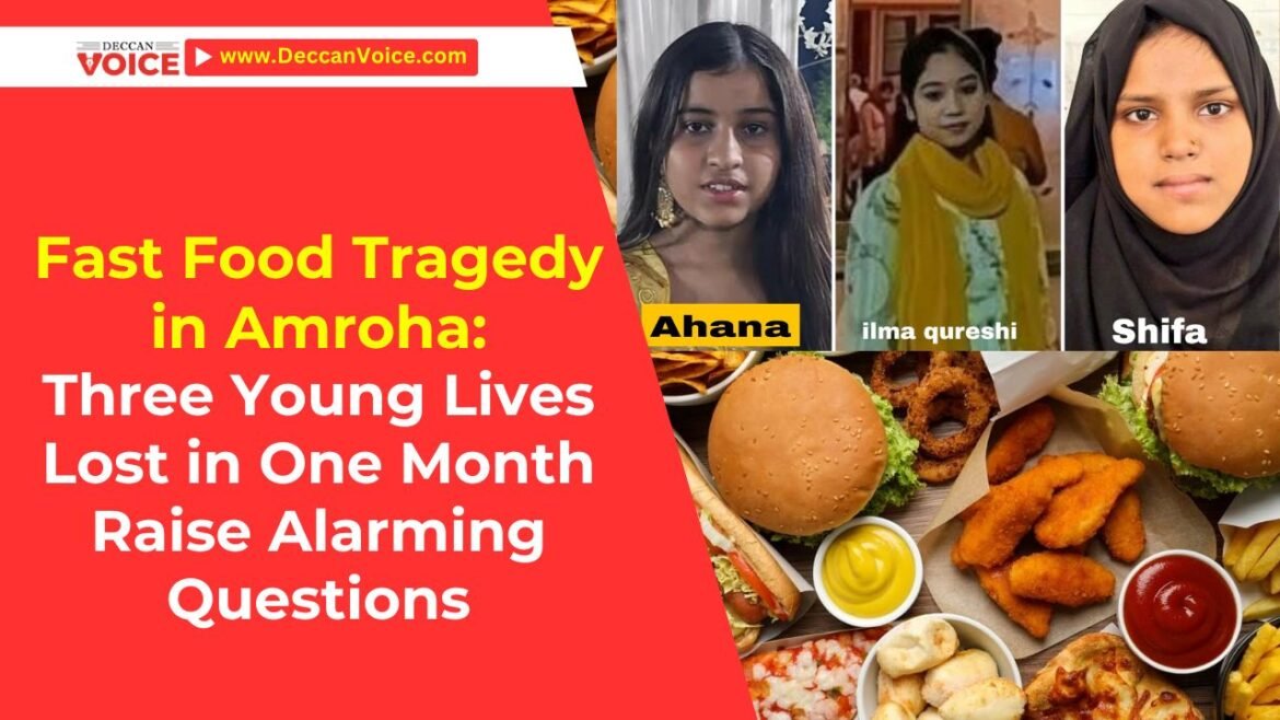 Fast Food Tragedy in Amroha: Three Young Lives Lost in One Month Raise Alarming Questions